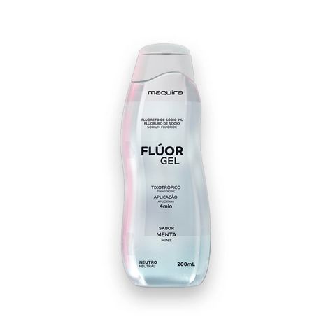 Flúor Gel Neutro Menta 200ml - Maquira