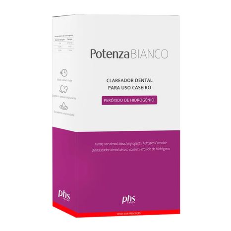 Clareador Potenza Bianco 6% com  8 Seringas - Tokuyama